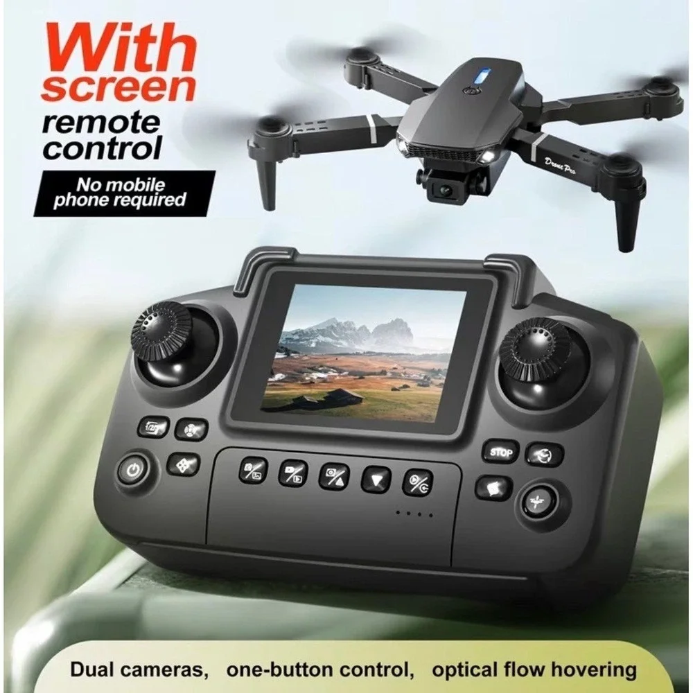 2025 E88PRO Drone with HD Dual Cameras, Integrated Display
